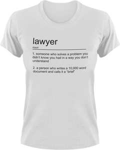 Lawyer T-Shirtjob, Ladies, law, lawyer, Mens, noun, Unisex