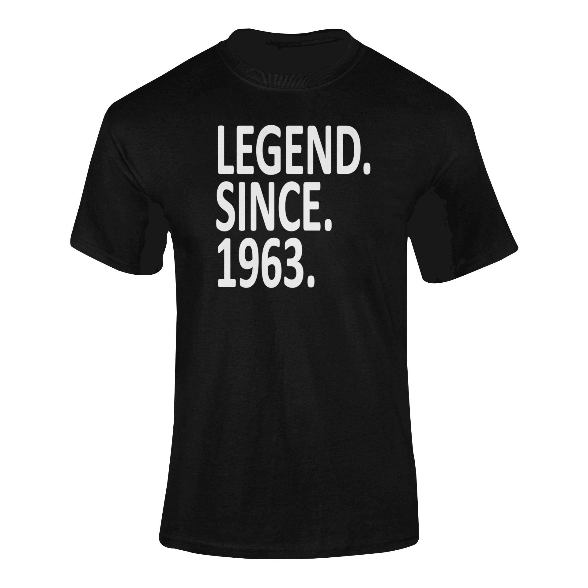 Legend Since 1963 60th Birthday T-shirt – www.T-Shirt.co.za