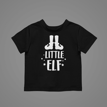 Load image into Gallery viewer, Little Elf Kids T-Shirtanimal, animals, boy, christmas, elf, girl, kids, Merry Christmas, neice, nephew
