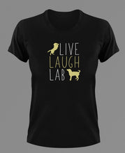 Load image into Gallery viewer, Live Laugh Lab T-Shirtanimals, dog, Ladies, Mens, Unisex
