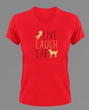 Load image into Gallery viewer, Live Laugh Lab T-Shirtanimals, dog, Ladies, Mens, Unisex
