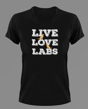 Load image into Gallery viewer, Live Love Labs T-Shirtanimals, dog, Ladies, Mens, pets, Unisex
