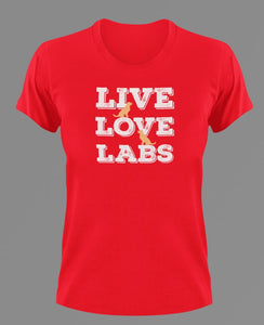Live Love Labs T-Shirtanimals, dog, Ladies, Mens, pets, Unisex