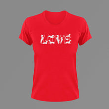 Load image into Gallery viewer, Love Dogs T-Shirt 2animals, dog, Ladies, love, Mens, pets, Unisex
