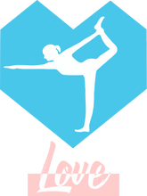 Load image into Gallery viewer, Love Yoga T-Shirtaerial yoga, hot yoga, Ladies, love, Mens, Unisex, yoga
