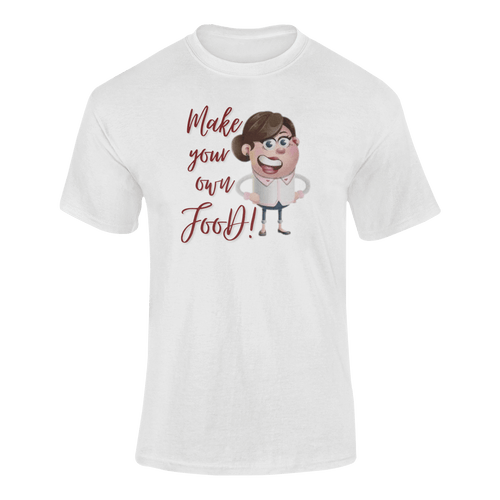 Make Your Own Food T-Shirtdyzynu, Ladies, Mens, Unisex