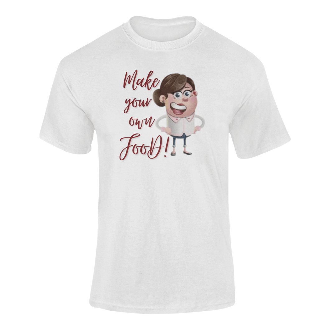 Make Your Own Food T-Shirtdyzynu, Ladies, Mens, Unisex