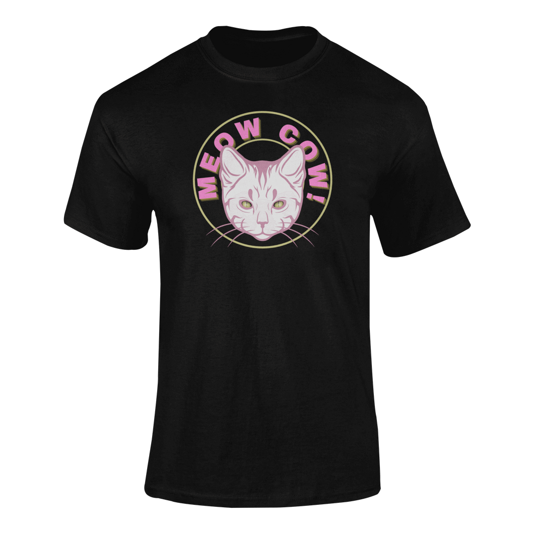 Meow Cow T-Shirtdyzynu, Ladies, Mens, Unisex