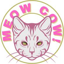 Load image into Gallery viewer, Meow Cow T-Shirtdyzynu, Ladies, Mens, Unisex
