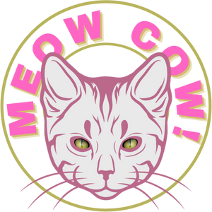 Meow Cow T-Shirtdyzynu, Ladies, Mens, Unisex