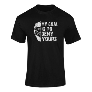 My Goal Is To continue Yours T-ShirtLadies, Mens, Unisex, Wolves Ice Hockey