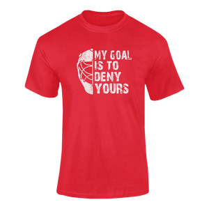 My Goal Is To continue Yours T-ShirtLadies, Mens, Unisex, Wolves Ice Hockey