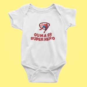 Superhero babygrow hot sale