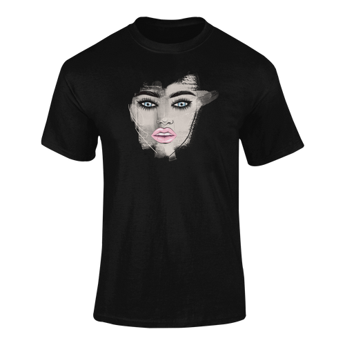 Painted Face T-Shirtdyzynu, Ladies, Mens, Unisex