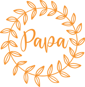 Papa with leave ring T-Shirtdad, Fathers day, funny, grandpa, Ladies, Leaf ring, Mens, Unisex