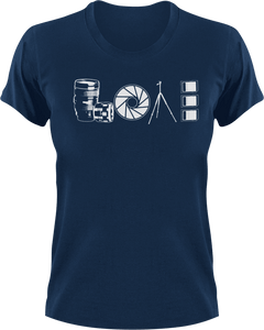 Photography Love T-Shirtcamera, Ladies, love, Mens, photographer, photography, Unisex