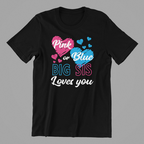 Only Child To Big Sister T-Shirt | Personalized Babies