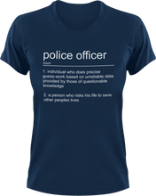 Load image into Gallery viewer, Police Officer T-Shirtjob, Ladies, Mens, noun, police, Police Dog, police mom, Police Officer, Unisex
