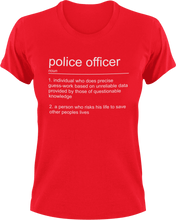 Load image into Gallery viewer, Police Officer T-Shirtjob, Ladies, Mens, noun, police, Police Dog, police mom, Police Officer, Unisex
