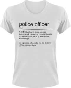 Police Officer T-Shirtjob, Ladies, Mens, noun, police, Police Dog, police mom, Police Officer, Unisex
