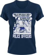Load image into Gallery viewer, Police officers - the perfect man T-Shirtdad, Fathers day, Ladies, Mens, police, Police Officer, Unisex
