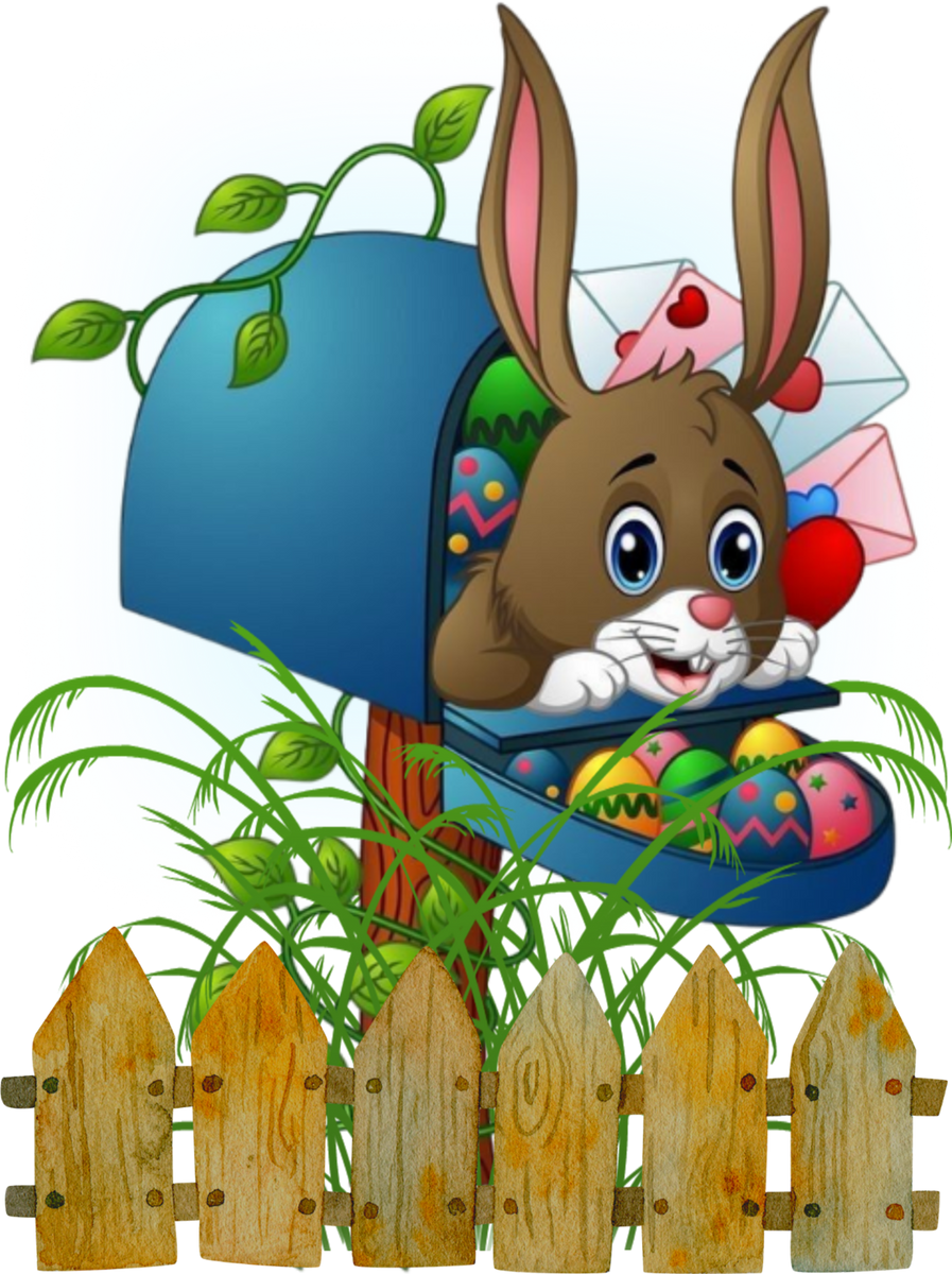 Postbox Easter Bunny Baby Vest – www.T-Shirt.co.za
