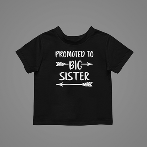 promoted to big sister T-shirtboy, christian, gender reveal, girl, kids, neice, nephew