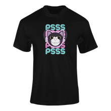 Load image into Gallery viewer, Tigger&#39;s Ark Pspsps Trans Tux Cat T-Shirtcat, cat mom, cat nip, Ladies, Mens, Michelle West, pets, Tigger&#39;s Ark, Unisex
