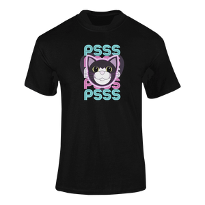 Tigger's Ark Pspsps Trans Tux Cat T-Shirtcat, cat mom, cat nip, Ladies, Mens, Michelle West, pets, Tigger's Ark, Unisex