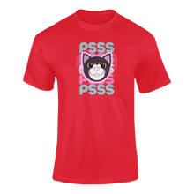 Load image into Gallery viewer, Tigger&#39;s Ark Pspsps Trans Tux Cat T-Shirtcat, cat mom, cat nip, Ladies, Mens, Michelle West, pets, Tigger&#39;s Ark, Unisex
