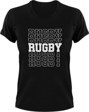 Load image into Gallery viewer, Rugby T-ShirtLadies, Mens, rugby, sport, Unisex
