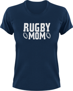 Rugby Mom T-ShirtLadies, Mens, mom, rugby, sport, sport mom, Unisex