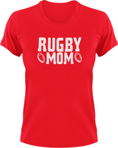 Rugby Mom T-ShirtLadies, Mens, mom, rugby, sport, sport mom, Unisex