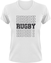 Load image into Gallery viewer, Rugby T-ShirtLadies, Mens, rugby, sport, Unisex
