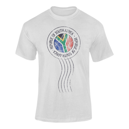 SA Post Stamp T-Shirtdyzynu, Ladies, Mens, Unisex