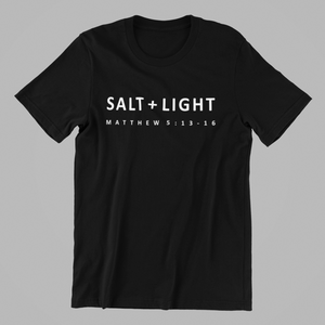 Salt and Light T-shirtchristian, Ladies, Mens, motivation, prayer, Unisex