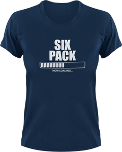 Six Pack Now Loading T-Shirtgym, gymnast, gymnastics, Ladies, Mens, six pack, Unisex