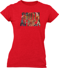 Load image into Gallery viewer, South Africa 3 Ladies fitted T-Shirtdog, Ladies
