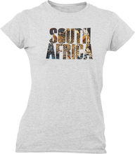 Load image into Gallery viewer, South Africa 3 Ladies fitted T-Shirtdog, Ladies
