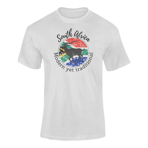 South Africa Modern Yet Traditional T-Shirtdyzynu, Ladies, Mens, Unisex