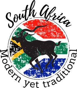 South Africa Modern Yet Traditional T-Shirtdyzynu, Ladies, Mens, Unisex
