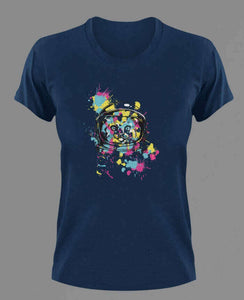 Space Cat T-Shirtanimals, astronaut, cat, dog, Ladies, Mens, pets, space, Unisex