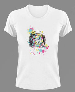 Space Cat T-Shirtanimals, astronaut, cat, dog, Ladies, Mens, pets, space, Unisex