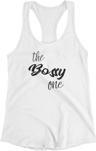 White Bachelorette Squad Racerback Vests