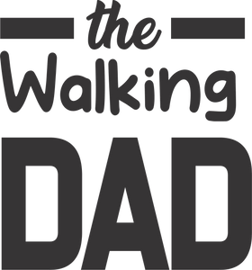 The walking dad T-Shirt 2dad, Fathers day, funny, Ladies, Mens, Unisex, zombie