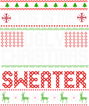 Load image into Gallery viewer, This Is My Ugly Christmas Sweater T-Shirtchristmas, elf, jokes, Ladies, Mens, snow, Unisex
