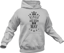 Load image into Gallery viewer, Kings are born in May Hoodie
