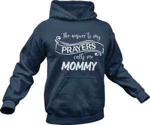 The answer to my prayer calls me Daddy Hoodie