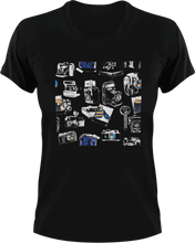 Load image into Gallery viewer, Vintage Cameras T-ShirtLadies, Mens, photo, photographer, photography, photoshop, Unisex, vintage
