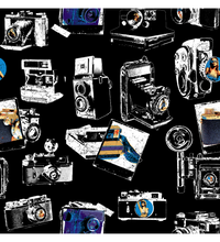 Load image into Gallery viewer, Vintage Cameras T-ShirtLadies, Mens, photo, photographer, photography, photoshop, Unisex, vintage
